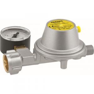 GOK Regulátor tlaku plynu 1,5 kg/h, 30 mbar, s manometrem, G 1/4" LH,  01-285-10